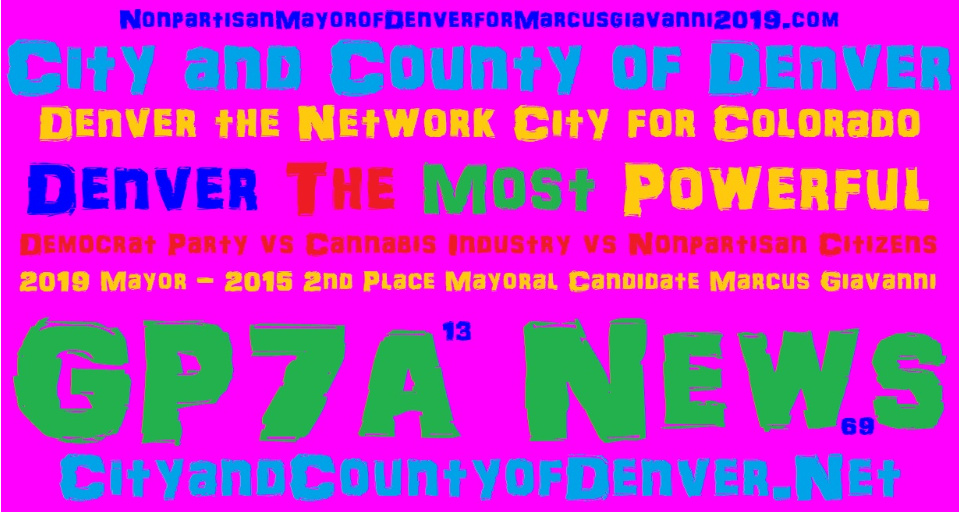 City and County of Denver Network City Colorado