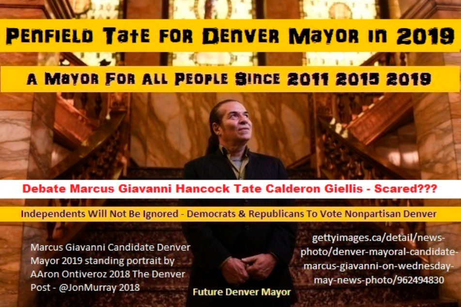 Penfield Tate for Denver Mayor in 2019