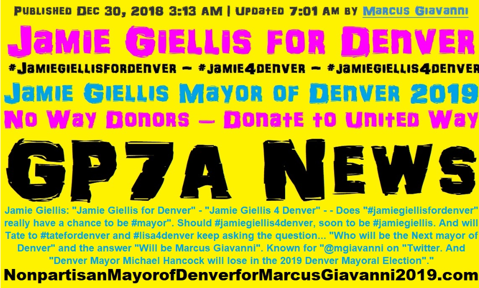 #jamie4denver - #jamiefordenver - "Jamie Giellis" - "Denver"