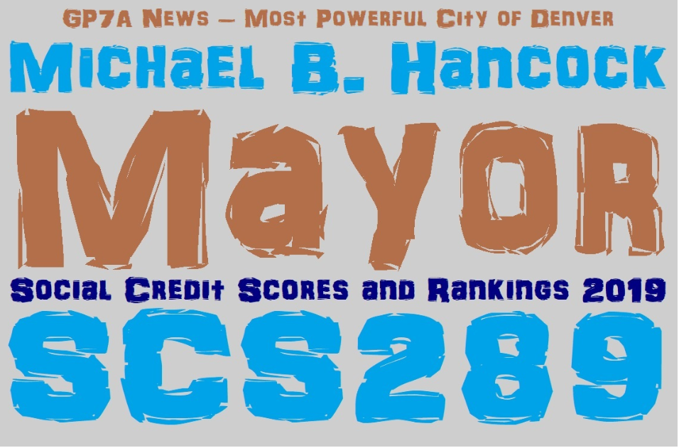 Michael Hancock Social Credit Score and Ranking 2019