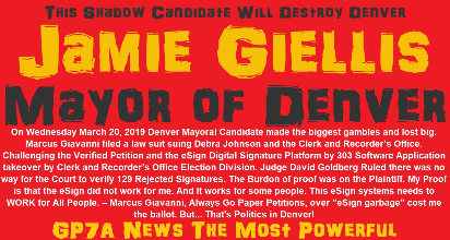 Jamie Giellis Mayor of Denver