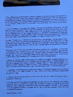 Verified Petition eSign Application Corrupted Giavanni Vs Clerk and Recorder 3