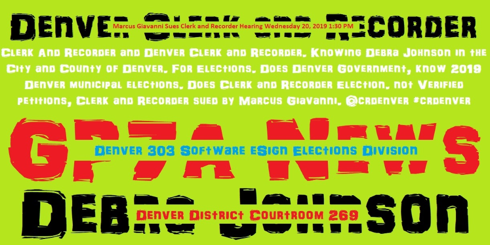 Denver eSign Elections Division